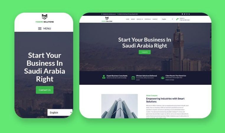 Modern Solutions Web Design