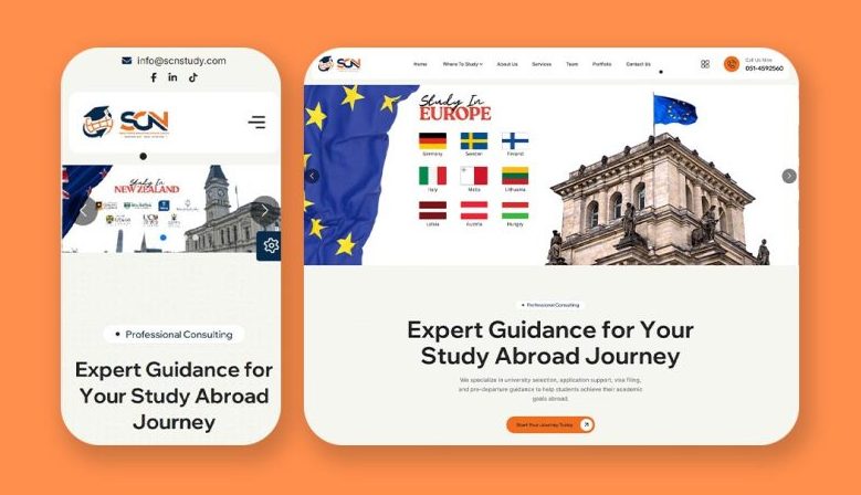 SCN Study Web Design